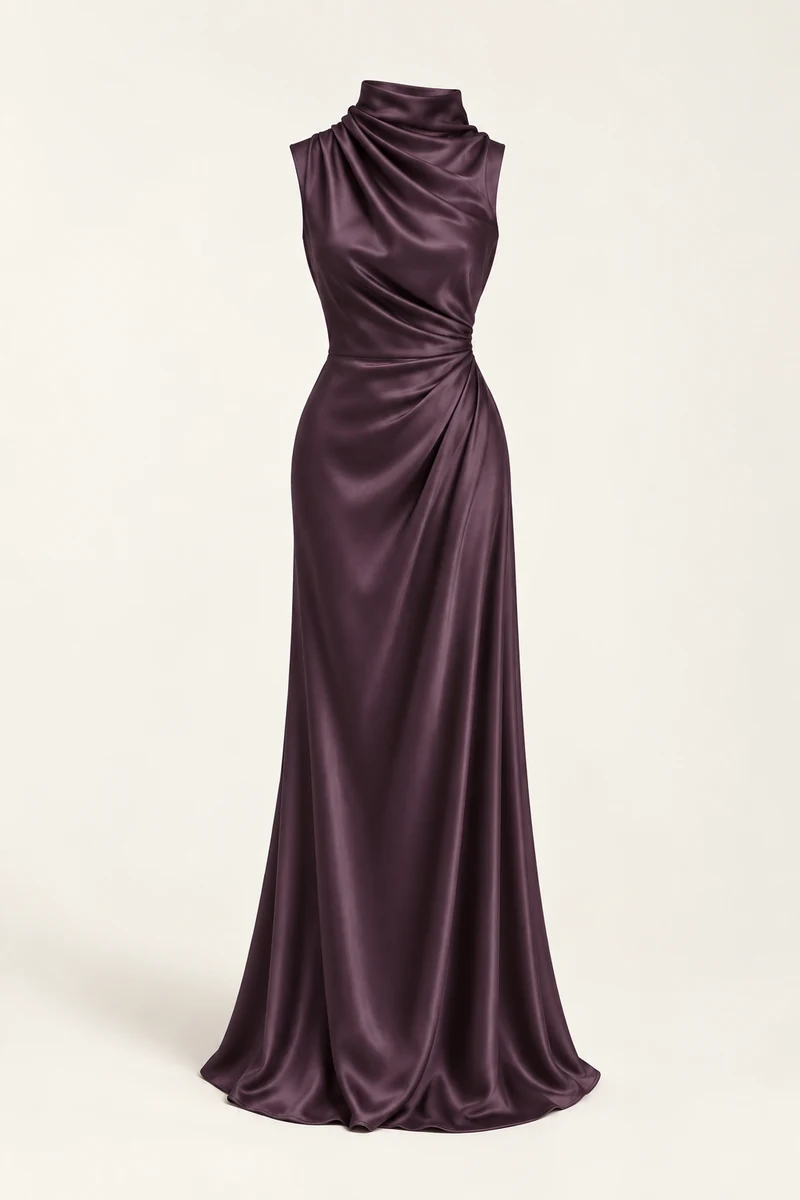 Vestido Aura, Champagne